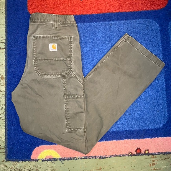 Carhartt Other - Carhartt Pants Mens 32x32 Brown B324 DFE Relaxed Fit Work Utility Carpenter Y2K